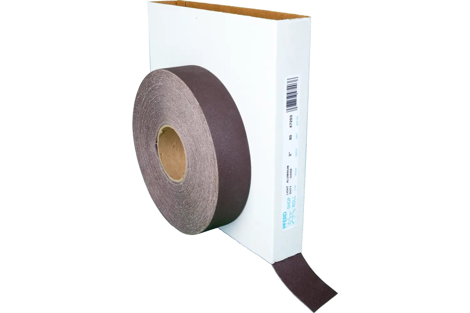 Picture of Pferd Shop Roll, Flexible Light Duty, 2" x 50 yards, 80 Grit, Aluminum oxide